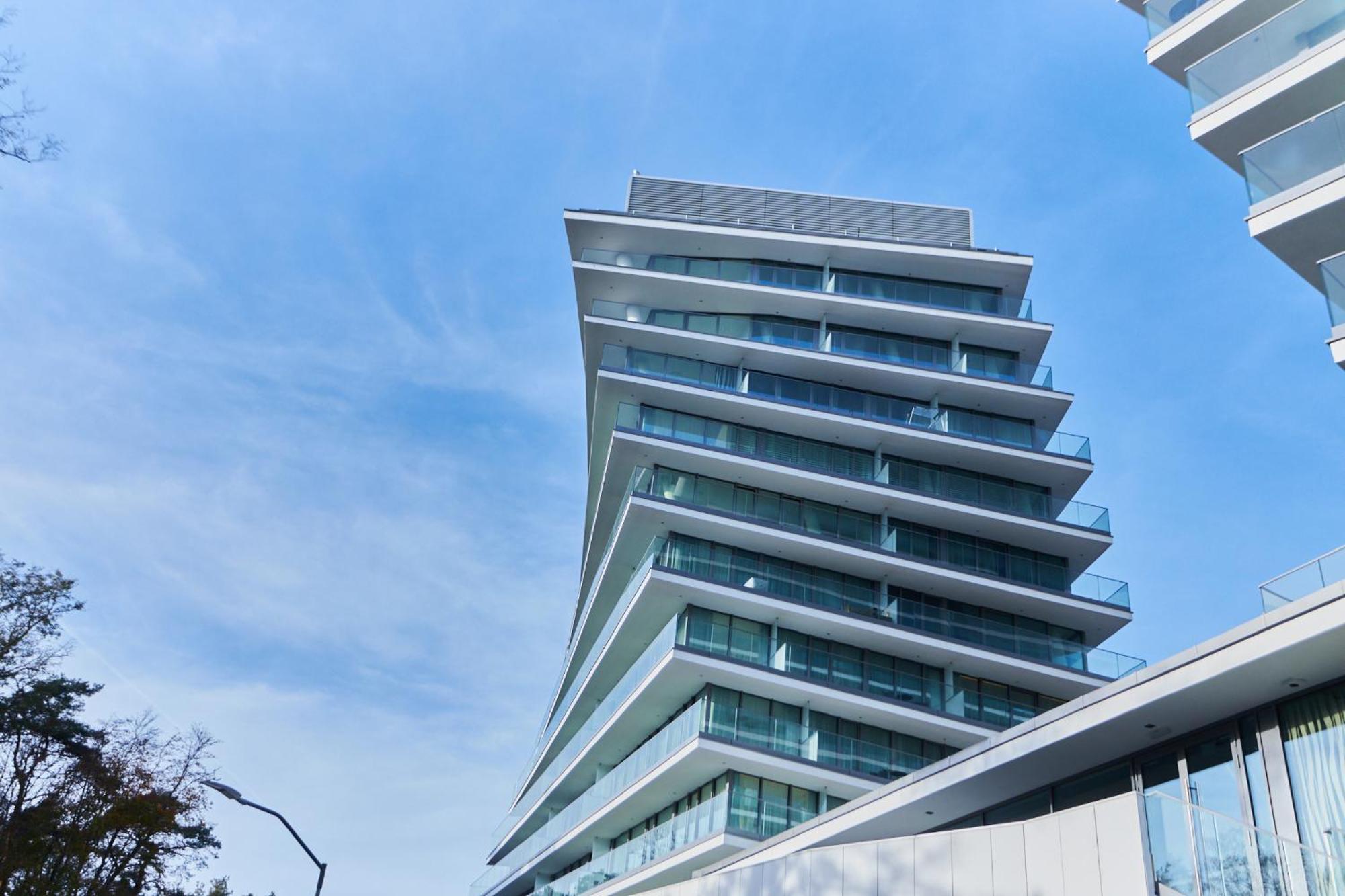 Wave Beachfront Family Apartment 米兹多洛杰 外观 照片