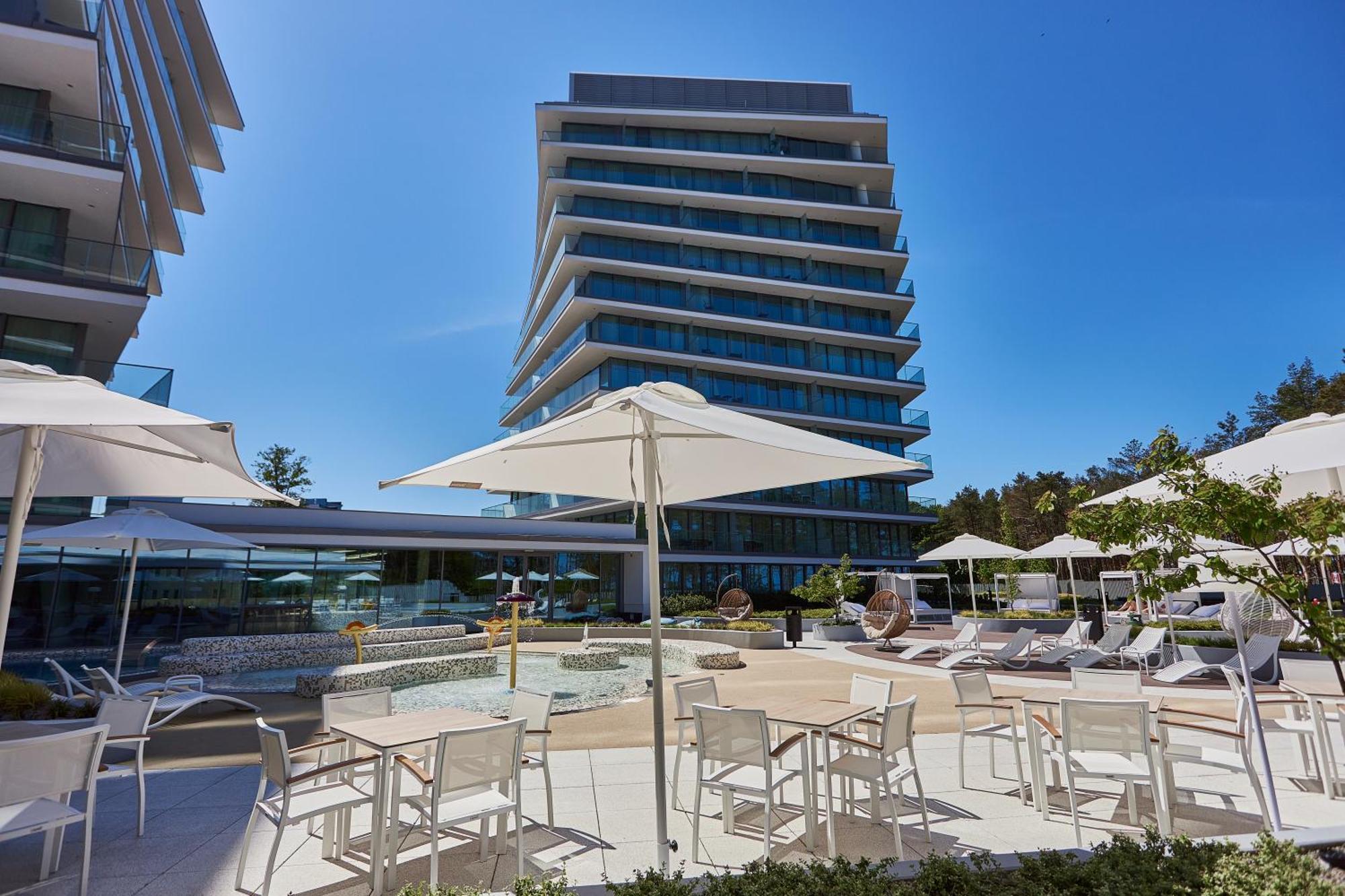 Wave Beachfront Family Apartment 米兹多洛杰 外观 照片